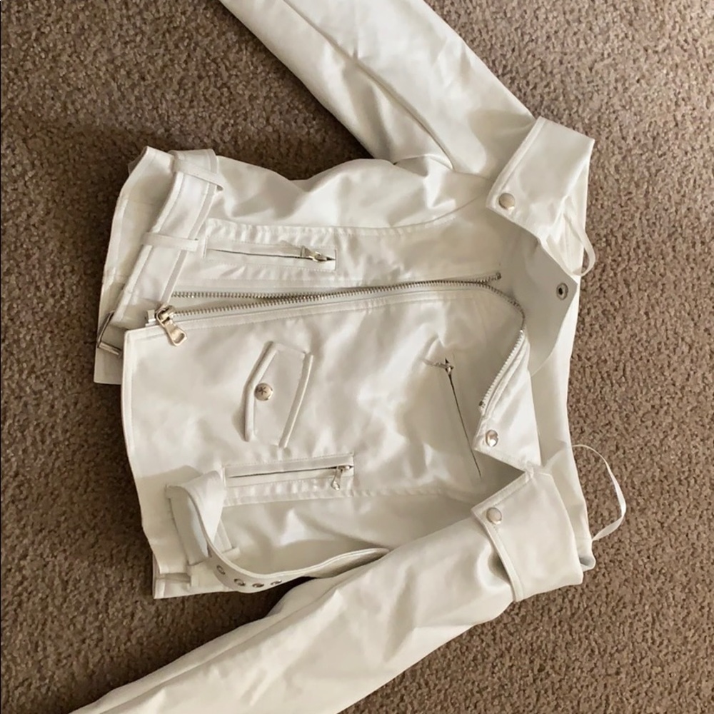 Fashion nova faux leather jacket